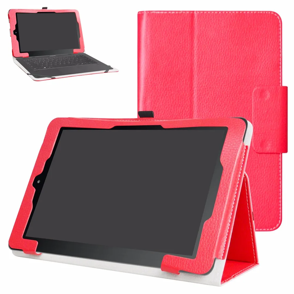 Folio Stand Кастер из искусственной кожи смарт-чехол для 10," RCA 10 Viking Pro Tablet