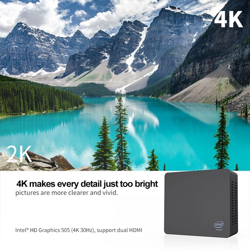 Ap45 Win10 Mini Pc Intel Pentium J4205 Up To 2 6Ghz Ram Ssd Windows 10 Dual 5