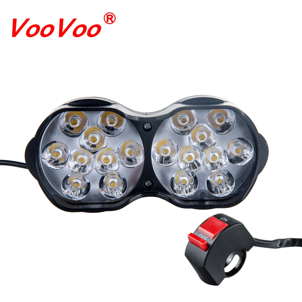 Motosiklet 8w Led Far E Bisiklet Scooter Spot Isiklari Otomatik Far Araba Sis Drl Harici Gunduz Farlari Aliexpress