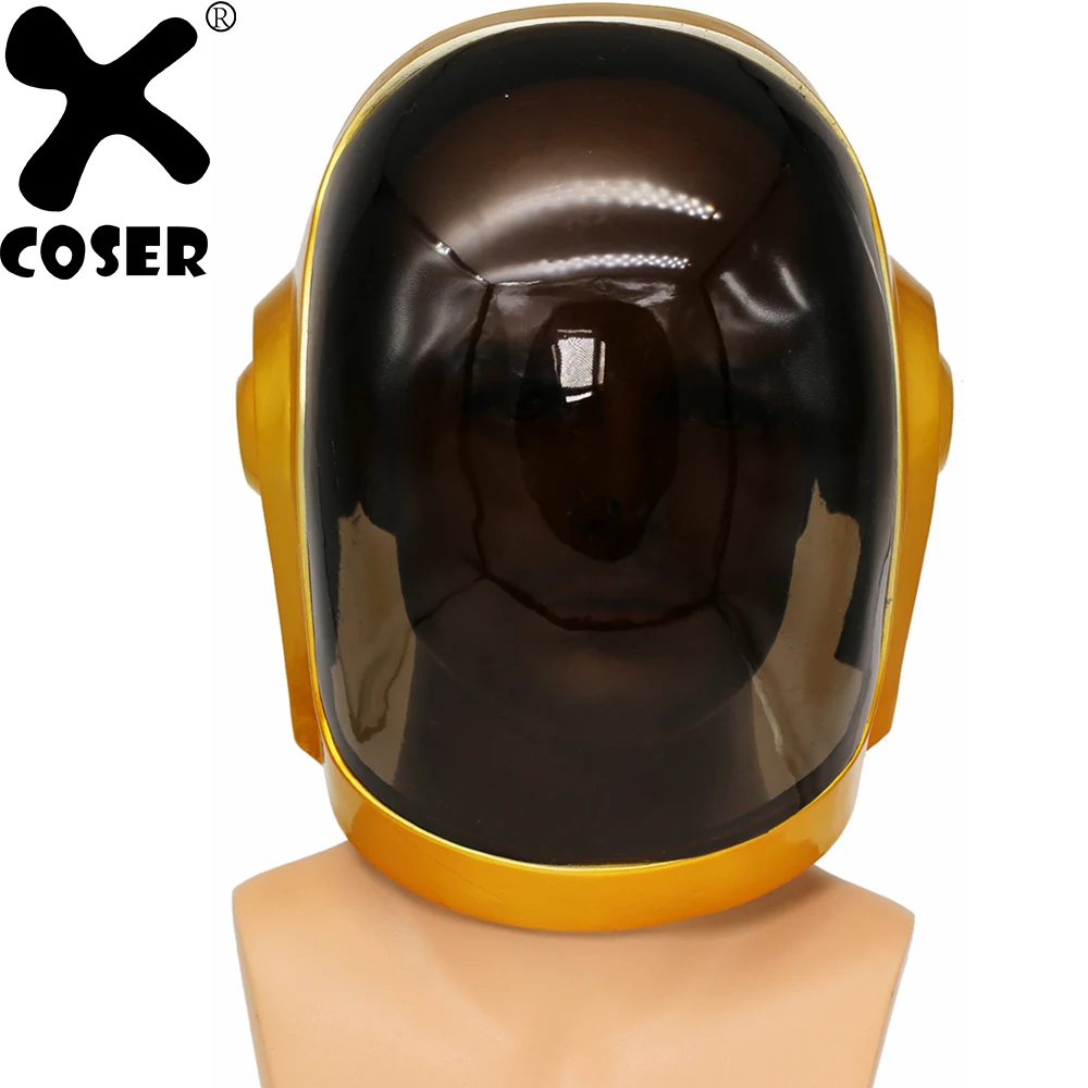 XCOSER Daft панк Guy Manuel полный шлем косплей реквизит фестиваль праздник маска Шлемы