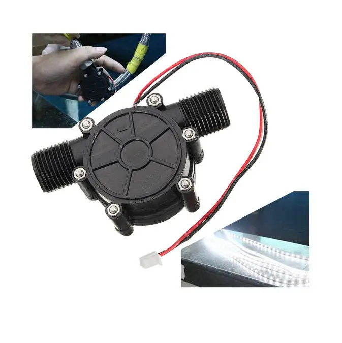 

10KW DC Water Turbine Generator Water 12V DC 10W Micro Hydro Water Charging Tool