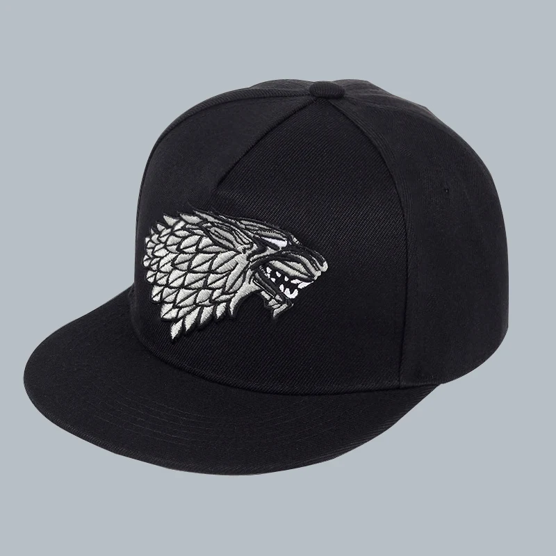 

Wholesale Spring Cotton Baseball cap game of Thrones winter hats for men casquette bone Snapback Hat Summer Hip Hop Fitted