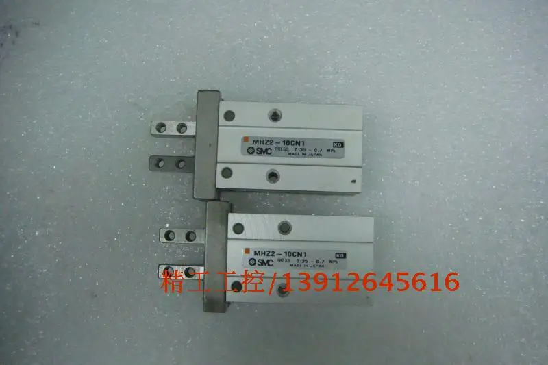 

[SA] SMC original second-hand disassemble 9 into new gas gas clamping claw MHZ2-10CN1 parallel pneumatic finger loop