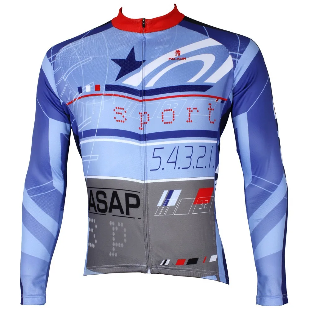 

PALADIN " ASAP " Mens Long Sleeve Cycling Jersey Bike Shirt Cycling Clothing