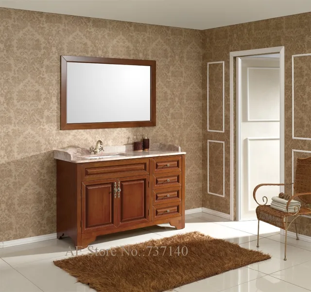Online Bathroom Cabinet With Mirror Solid Wood Bathroom Cabinet With Mirror Solid Wood Furniture Marble Benchtop And Ceramic Basin Ing Agent Whole Price