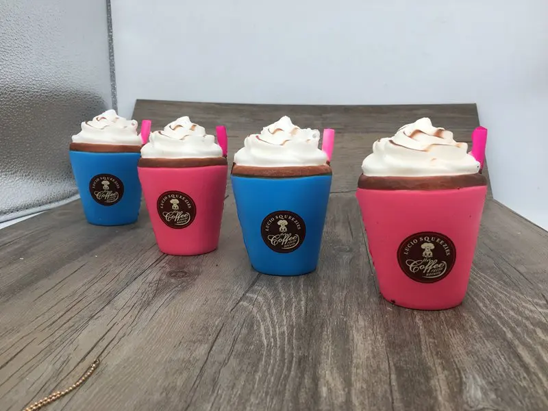 

Squishies Kawaii Coffee Cup Squishy Slow Rise Anti-stress Toy Scented Elastic Extrusion Toys Funny Gifts Squishy Novelty Toys