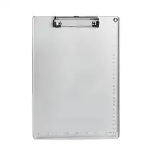 Алюминиевый сплав буфер обмена противоскользящая доска для письма клип блокнот файл папка держатель документов студент, школа, офис канцелярские принадлежности
