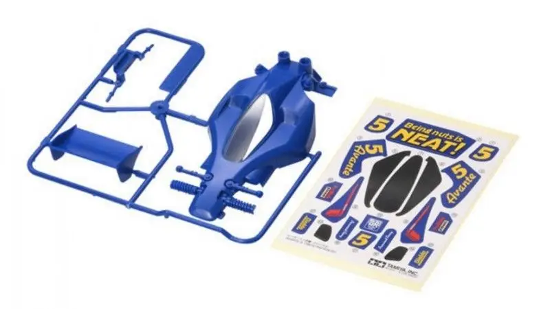 

Tamiya 95247 1/32 JR Mini 4WD Body Set Avante Jr. w/Smoke Colored Canopy