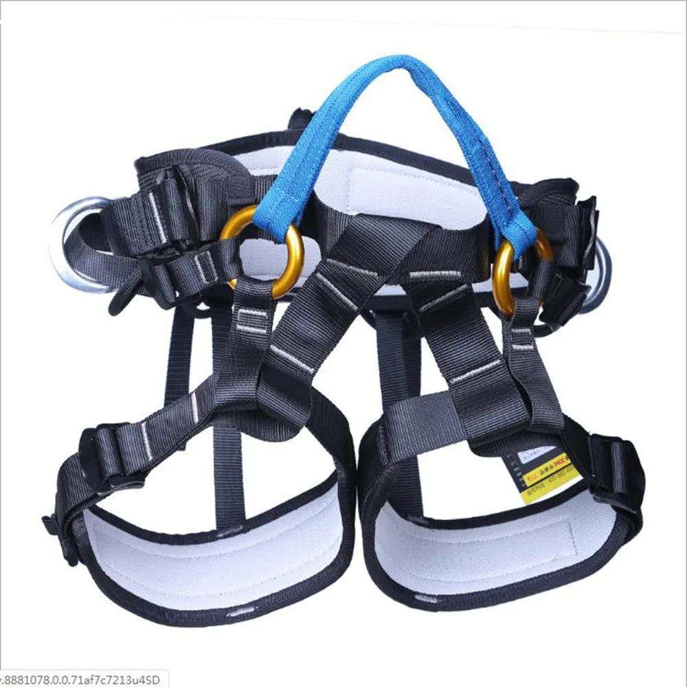 Equipamento de Treinamento de Exploração Exploração de Caverna Equipamento de Escalada de Caverna Árvore Guarnição Cinto Aéreo Escalada Escalada Arnês 5 Esporte e Lazer