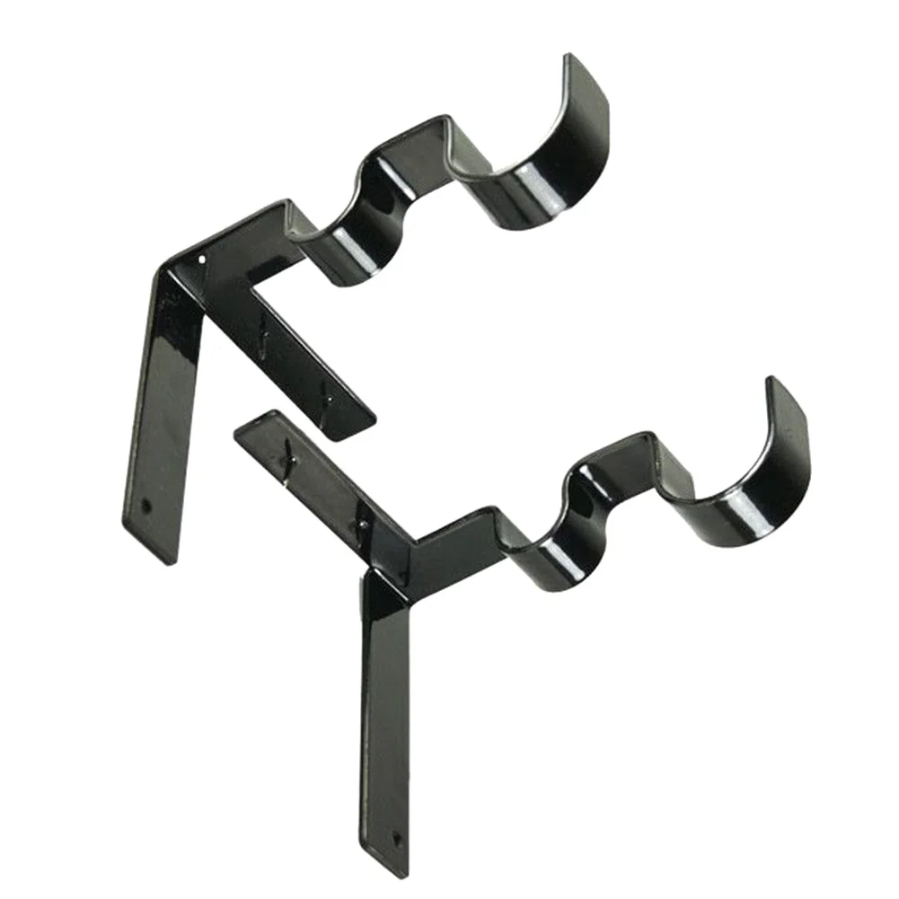

Rod Center Accessories Extensible Curtain Bracket Window Frame Hang Decoration Support Stainless Steel Double