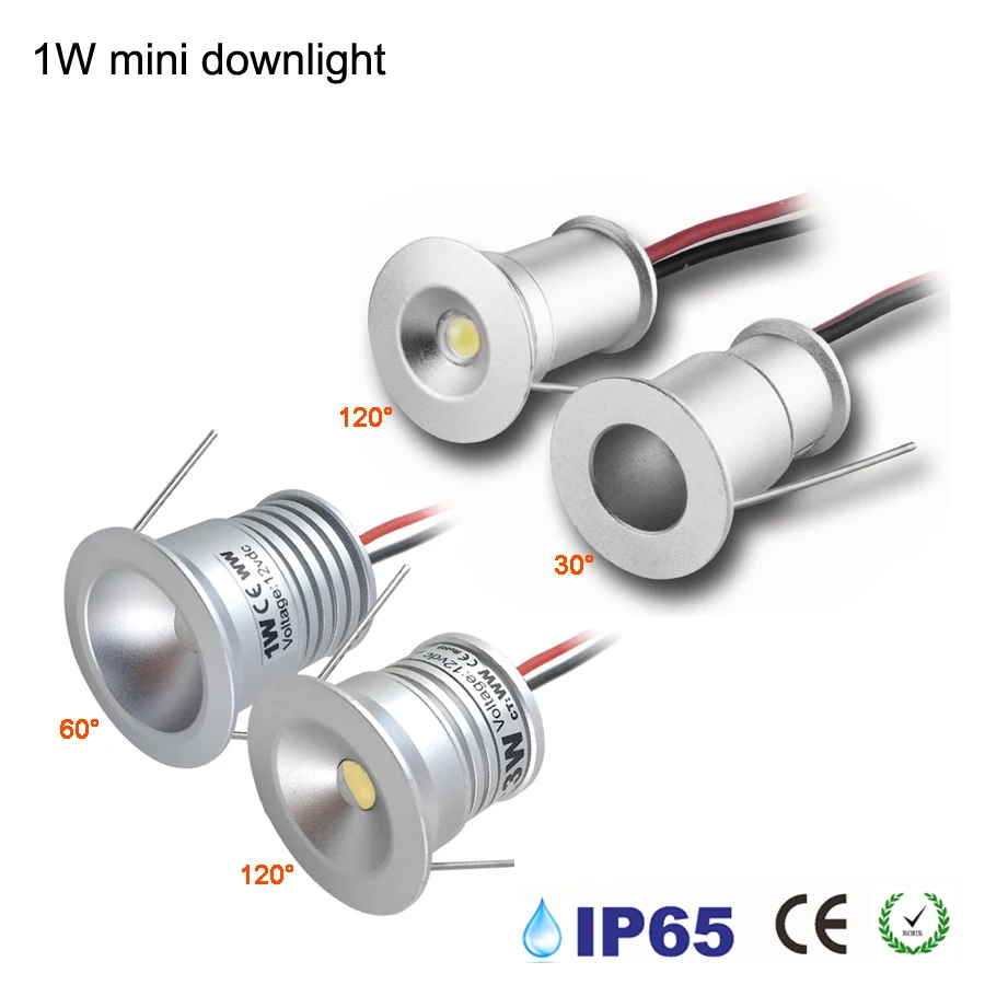 1 Вт IP65 12 В 15 мм 25 мм 30 мм Мини светодиодный светильник на открытом воздухе сад ванная комната коридор потолочный Точечный светильник спа светильник для сауны CE