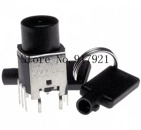 

[ZOB] SK-15AE imported from Japan nkk day open SK15AEG13 keylock switch SK12AG30 key switch --5PCS/LOT