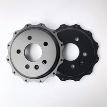 Jekit сплав центральный колокол Цветок Тип 5*100 резец сверхтвердый PCD центральный колокол центровым отверстием 54,1 мм для селика t23 Размер переднего колеса 18''