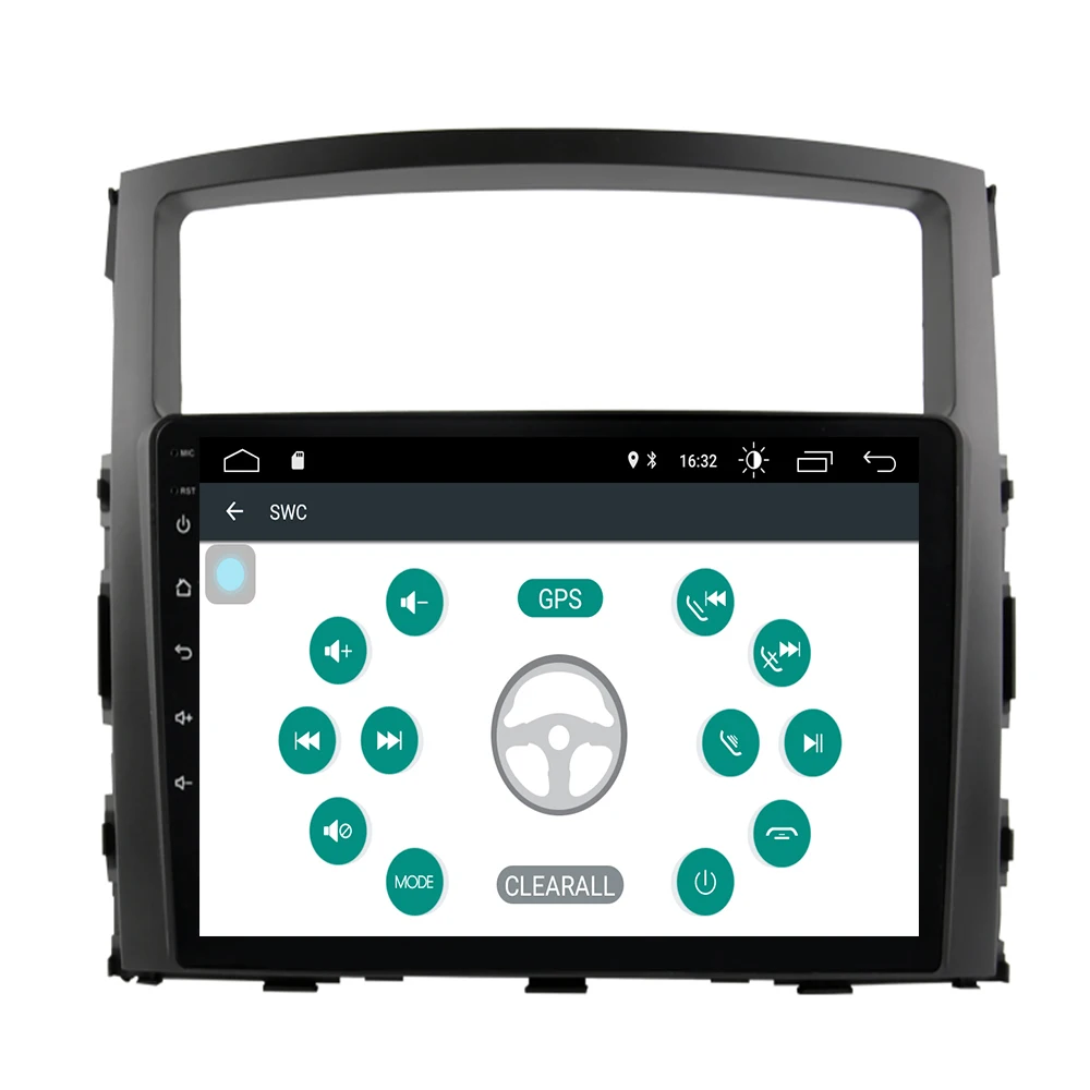 Sale Car Radio Multimedia Video Player Navigation GPS Android 9.1 For Mitsubishi Pajero accessories sedan dvd Pajero 4 2006-2014 2