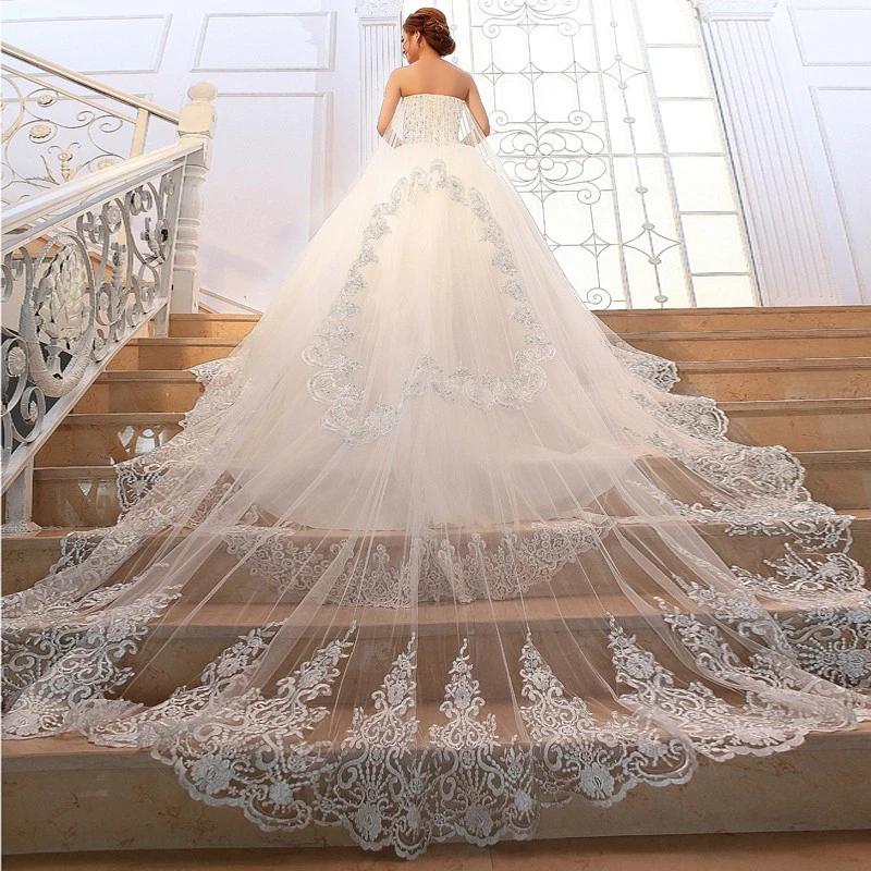avec des diamant robe de mariée princesse luxe