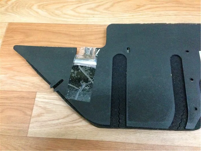 

STARPAD For Santana 2000 Junjie pride of the dashboard clutch pedal big foam board insulation board pad silencer pad