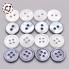 30pcs/lot 12mm white grey Natural Shell Sewing Buttons Color Mother of Pearl MOP Round Shell Button garment Sew Accessories DIY 4