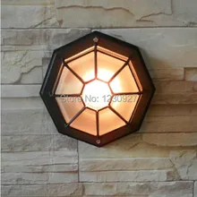 3 Вт e27 водонепроницаемый наружный светодиодный настенный светильник, модный Балконный светильник, современный садовый светильник, настольная лампа, входной светильник