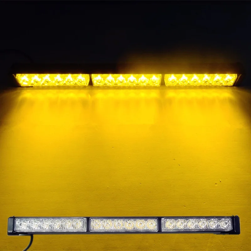 Car styling 18W 6LED*3 High power LED Light Bar Car LED Light Headlight