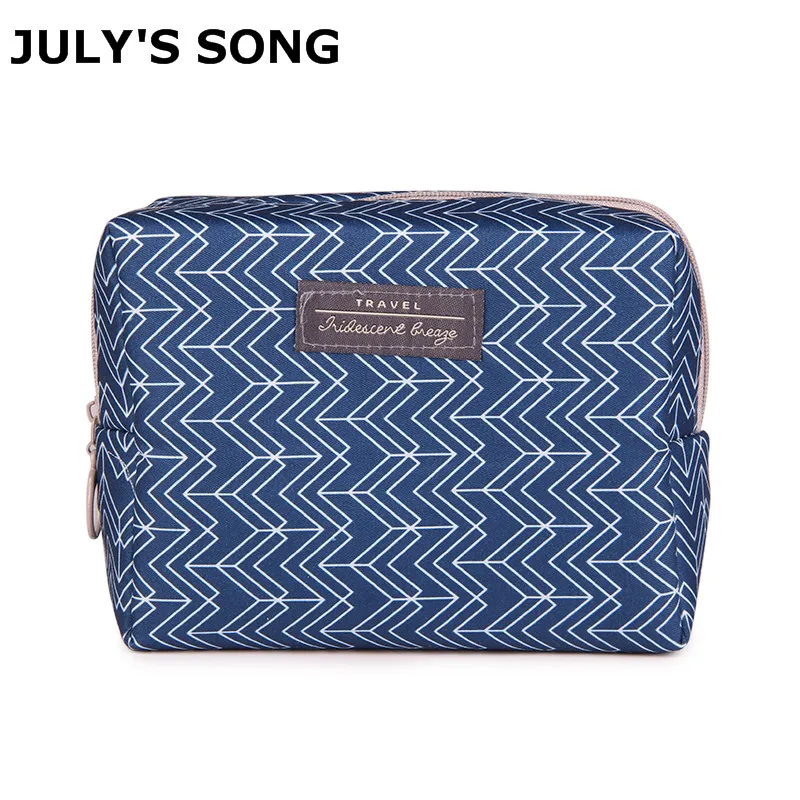 

JULY'S SONG New Travel Wash Bag Waterproof Fashion Women Men Cosmetic Bag Korean Simple Mini Cute Toiletry Organize Bag