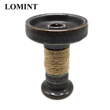 LOMINT сильный керамический табак для кальяна чаша кальян наргиль аксессуары с пеньковой веревкой Прямая поставка LM-268