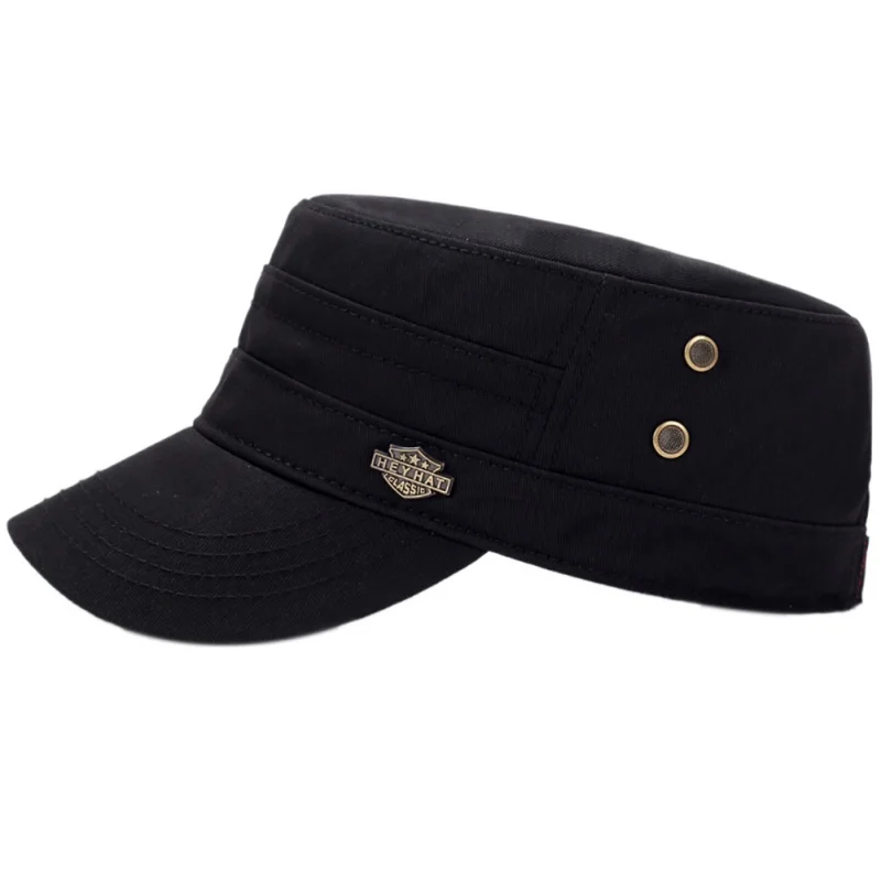 Уличная мужская летняя шляпа Классическая Ретро плоская Мужская шляпа и регулируемая шляпа