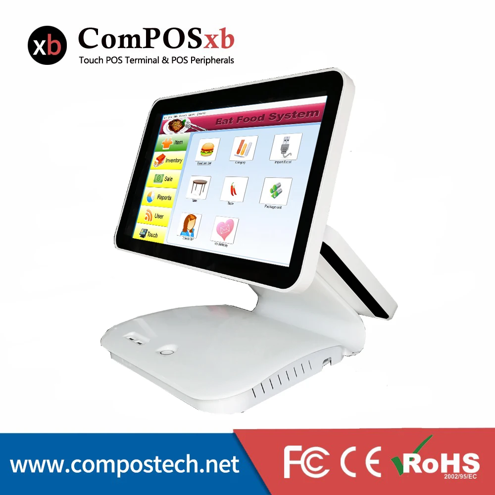 

POS Terminal 15.6 Pos All In One Capacitive Truth Flat Touch Screen Point Of Sale Pos System
