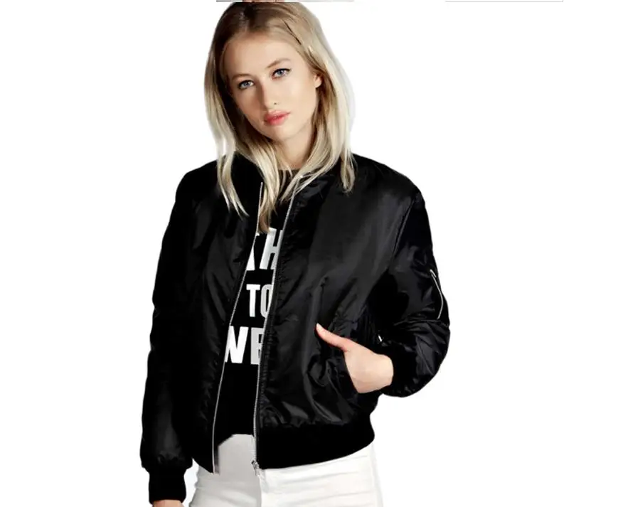 Fashion Windbreaker Jacket Women 2021 Summer Coats Long Sleeve Basic Jackets Bomber Thin Ladies Jacket Female Jacket Plus Size ladies long puffer coat Coats & Jackets