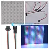 WS2812B Panel de 16x16 8x32x8x8 píxeles SK6812 Digital LED Flexible WS2812B Panel individualmente direccionables. color de sueño completo DCV ► Foto 1/6
