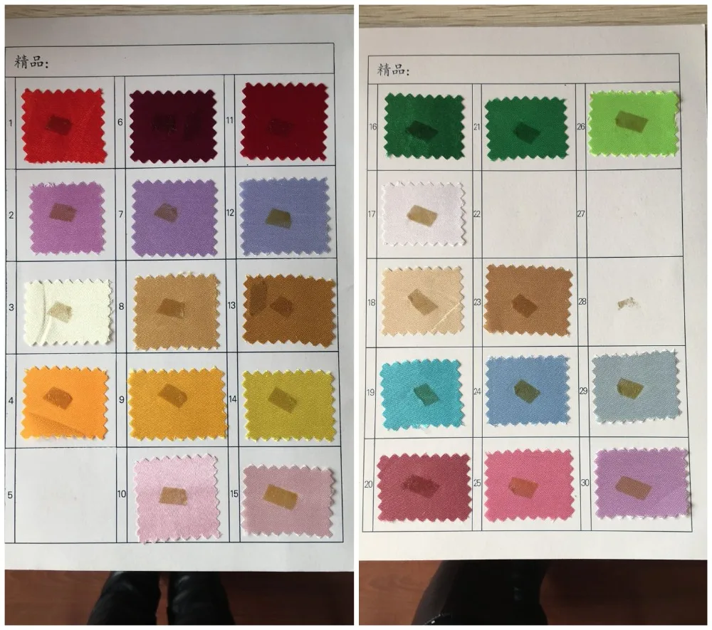 satin color chart 1