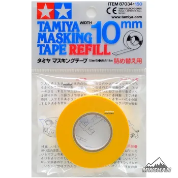 

Tamiya 87034 Model Masking Tape Refill For 87031 Width 10mm Length 18m Model Painting Tools Accessory DIY
