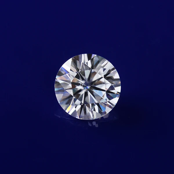 Тест Положительный GH около белого цвета 6 5 мм 1.0ct круглой формы Блестящий
