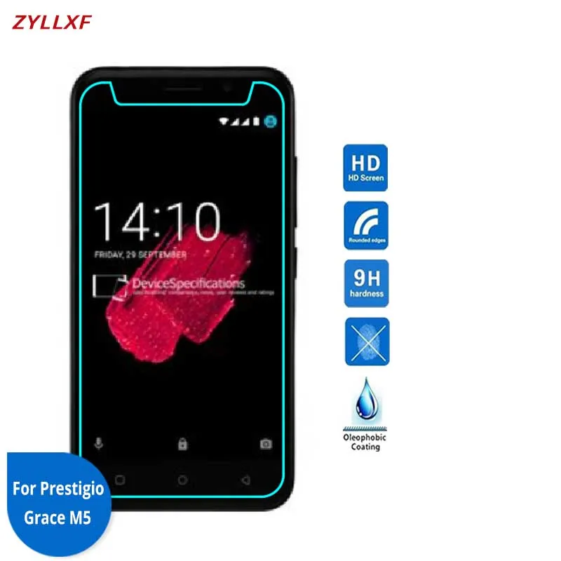 

For Prestigio Grace M5 LTE Tempered Glass Screen Protector Film 5.0 inch 9H 2.5D Safety Film For PSP 5511 DUO PSP5511DUO