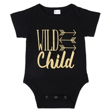 0 18M Newborn Baby Bodysuit Clothes Casual Infant Bebes Wild Child Baby Boys Girls Jumpsuit One