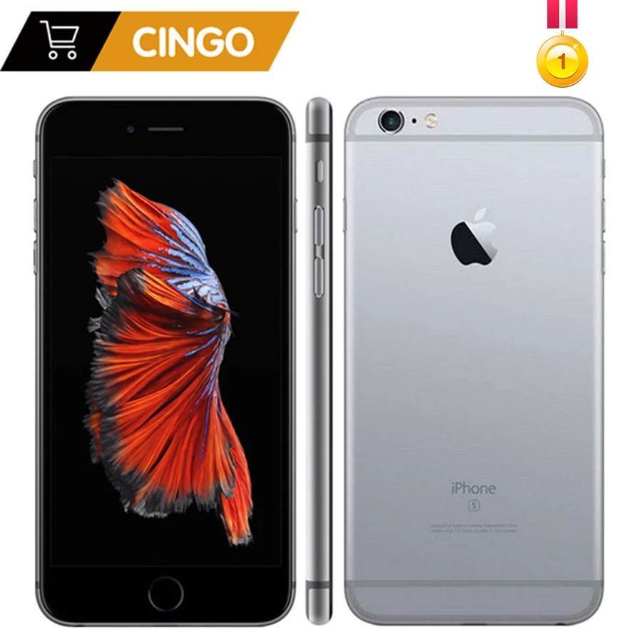 Unlocked Apple iPhone 6s 2GB RAM 16/64/128GB ROM Cell Phone IOS A9 Dual Core 12MP Camera IPS LTE Sm