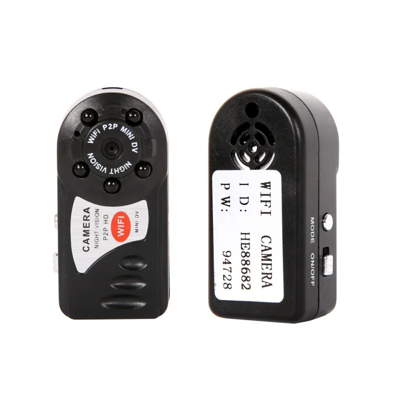 dvr sem fio com seis luzes mini