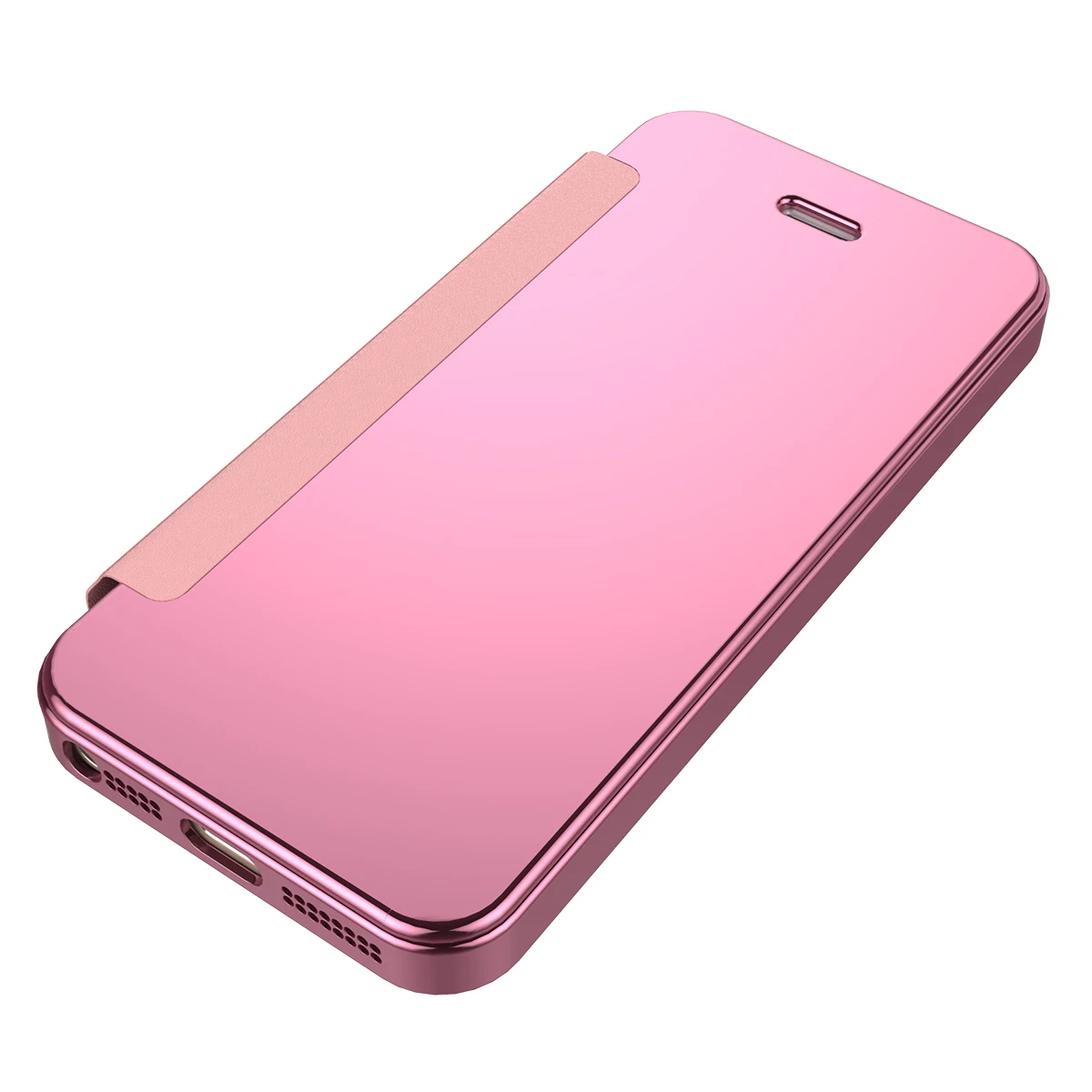 Роскошный зеркальный чехол кошелек с откидной крышкой для Iphone 7 6 6s Plus TPU +
