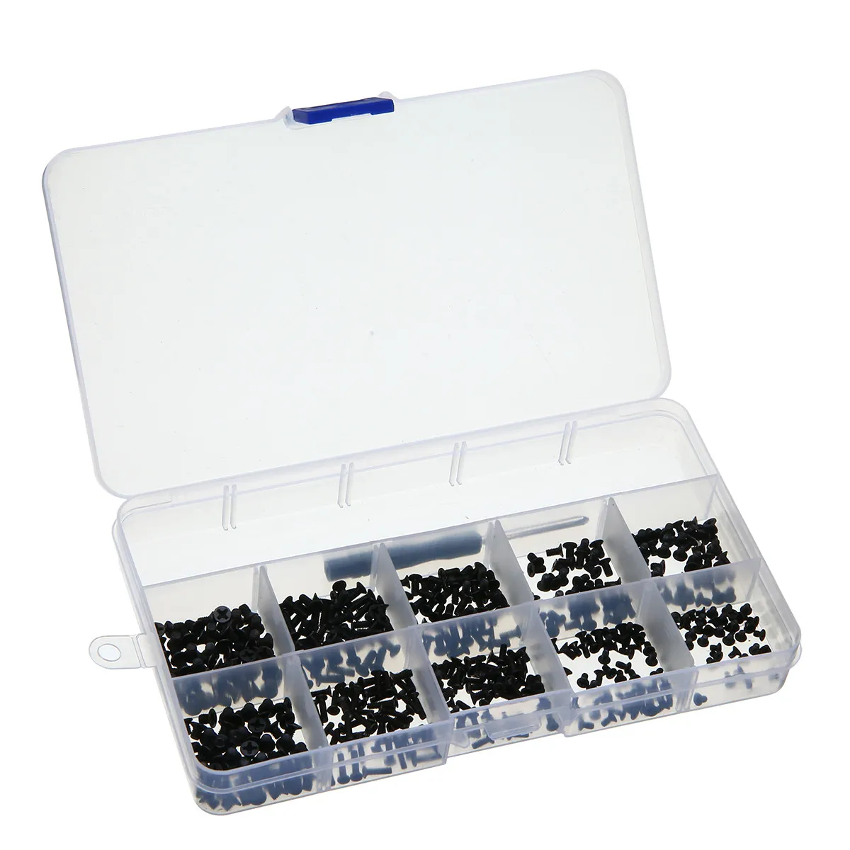 500pcs Alloy Steel Hardware Screw Laptop Computer Screws with screwdriver Set For Universal Laptop Black