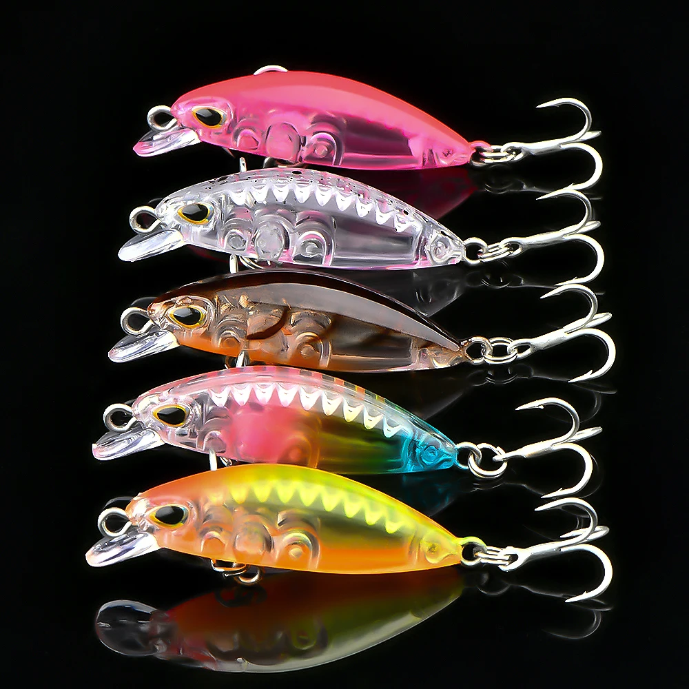Fulljion мини блесна Рыболовные Приманки Твердые плавающие воблеры Crankbait подвеска
