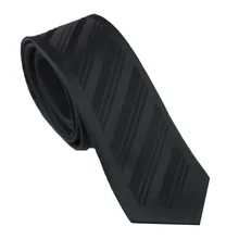 Мужские галстуки для костюма дизайн границы сплошной цвет черные диагональные полосы шейный платок из микрофибры обтягивающий галстук 6 см платье рубашки Свадебные