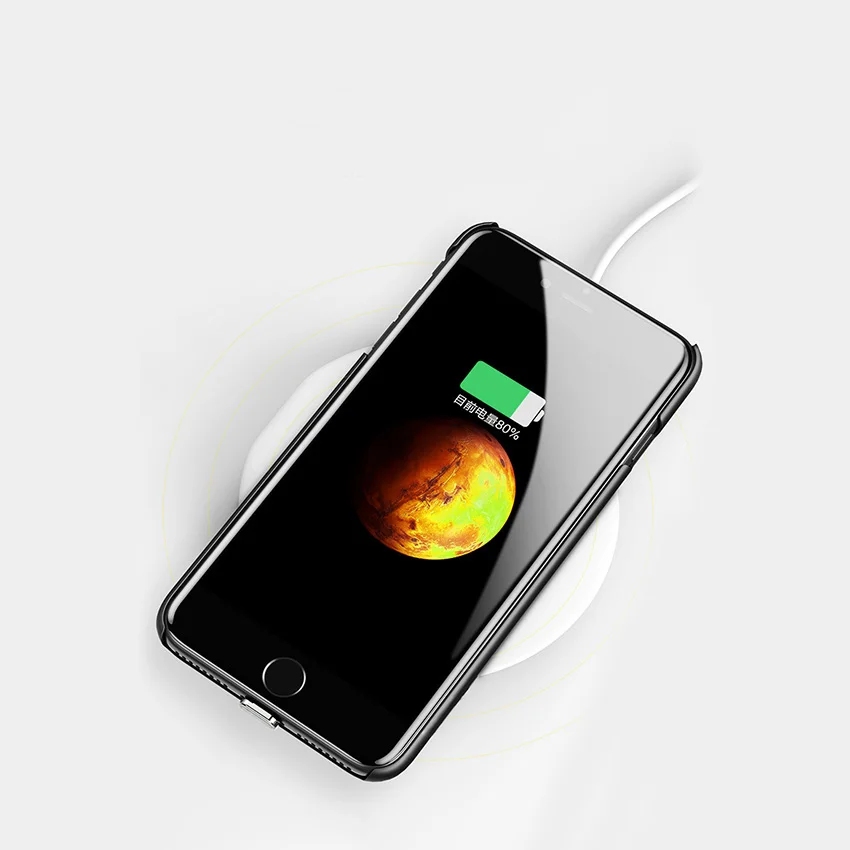 Чехол для приемника Qi Беспроводная зарядка iphone 6 Plus 6s чехол беспроводного