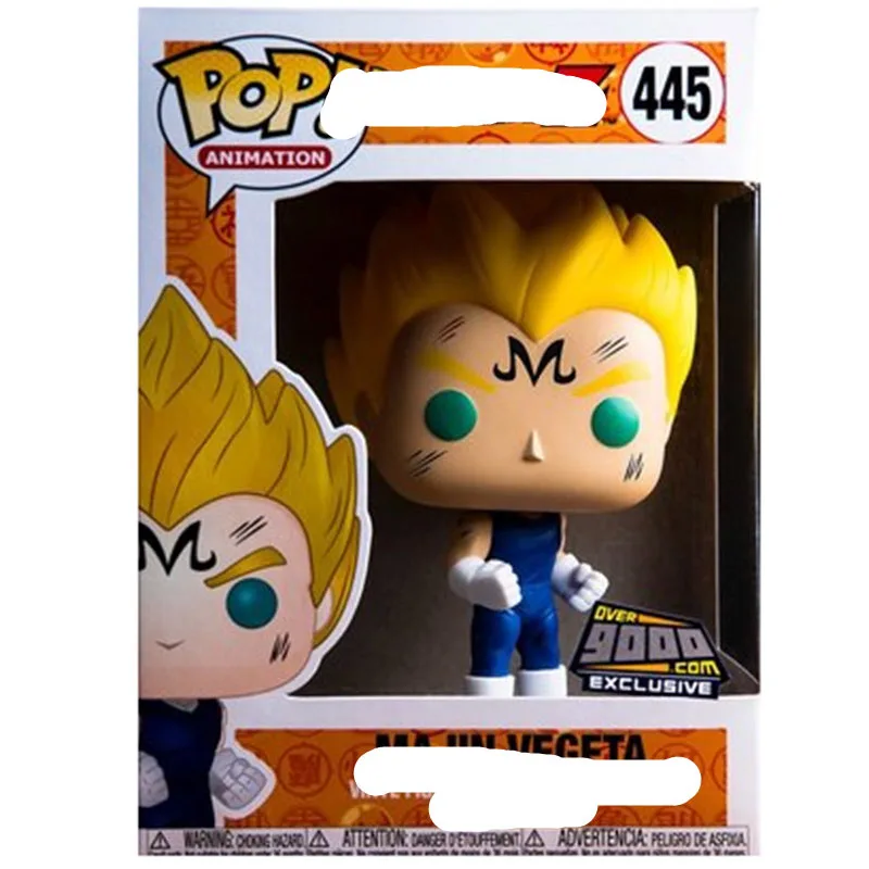 FUNKO POP японского аниме Dragon Ball Majin VEGETA#445 Виниловая фигурка Коллекция Модель игрушки для детей подарок на день рождения