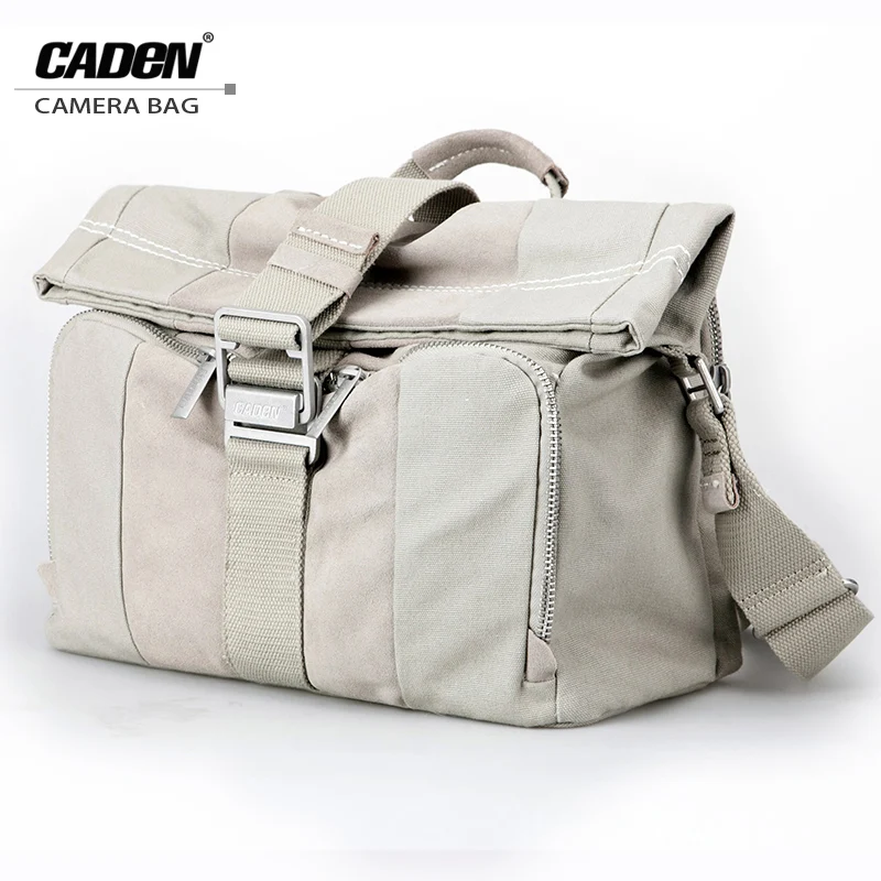 Prix pour Caden caméra épaule sacs numérique vidéo photo dslr cas sac toile souple sac gris clair pour dslr nikon canon sony L1 Prix pour Caden caméra épaule sacs numérique vidéo photo dslr cas sac toile souple sac gris clair pour dslr nikon canon sony L1
