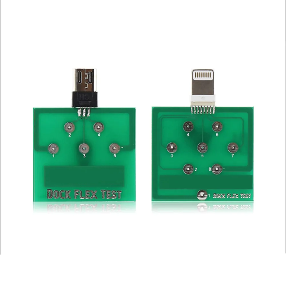 

Professional Charging Dock Flex Test Repair Tools For iPhone X 8 8Plus 7 6 6s Plus For Micro Android Phone Testing Repair Tool
