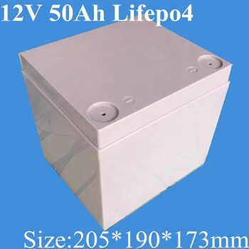 

12V 50Ah Lifepo4 Battery Pack 4S with BMS for UPS Solar Energy Ebike Power Supply Backup Power Bank Mobility Scooter