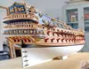 Scale 1/50 Luxury classic sail boat Wooden model kits San Felipe warship model English instructions ► Photo 2/4