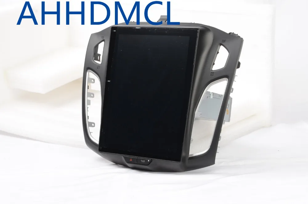 Discount Car Multimedia Player Car PC PAD Tesla Style Player Android 7.1 GPS For Ford Focus 2012 2013 2014 2015 2016 2017 2018 4