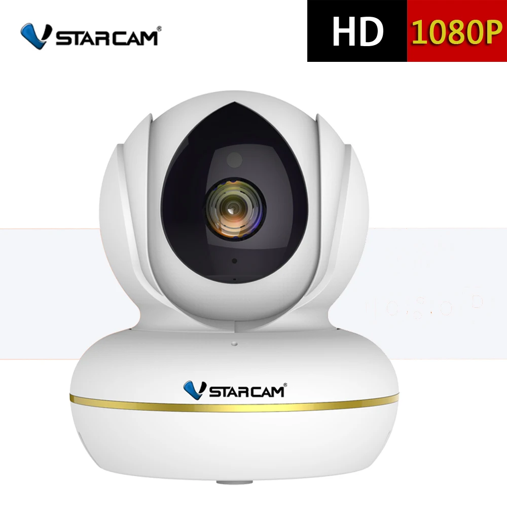 

VStarcam C22S HD 1080P Wi-Fi IP Camera Video Surveillance Monitor Security Wireless Cam with Two Way Audio Night Vision EYE4 APP