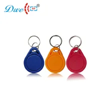 DWE CC RF карта контроля доступа 13,56 МГц F08 считывает только rfid метки с кольцом для ключей