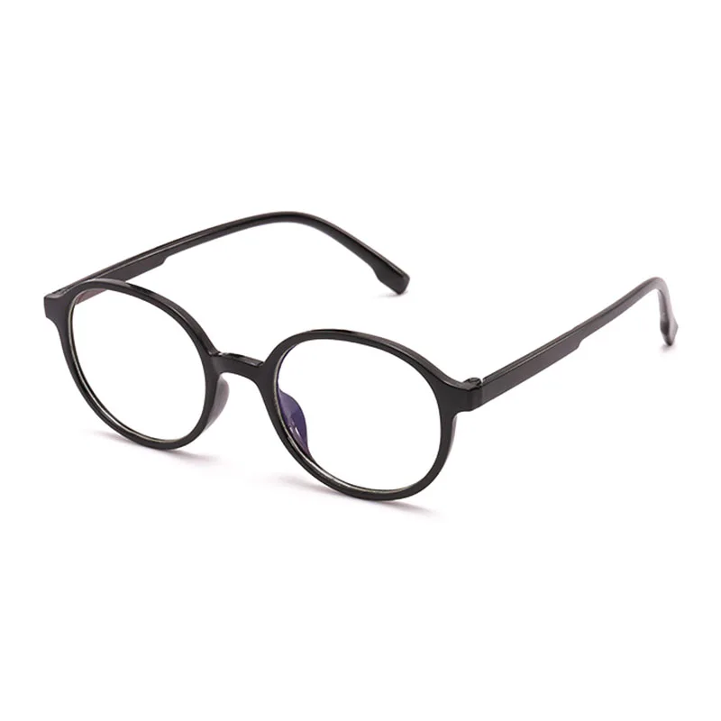 

Newly Anti Blue-Ray Mirror PC Frame Glasses Flat Round Glasses for Students Office Use DOD886